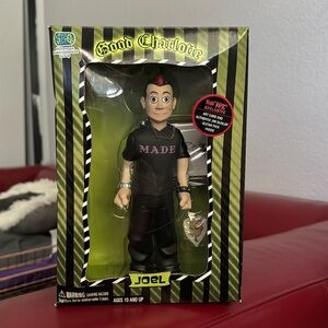 Good Charlotte Joel Madden Figure - In Box with card and guitar pick.